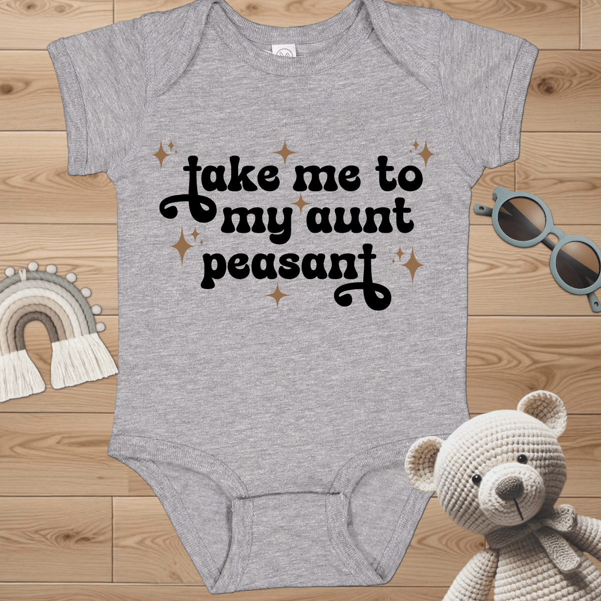 Take Me To My Aunt Infant Bodysuit