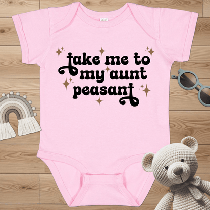 Take Me To My Aunt Infant Bodysuit