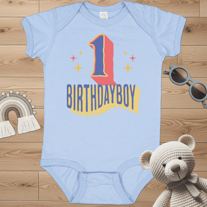 1Birthday Boy Infant Bodysuit
