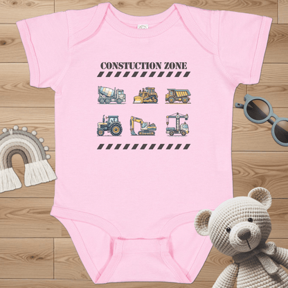 Construction Zone Infant Bodysuit