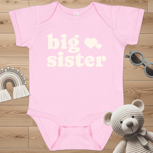 big sister Infant Bodysuit