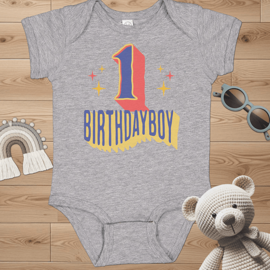 1Birthday Boy Infant Bodysuit