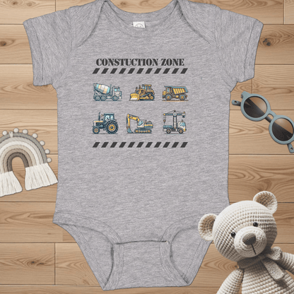 Construction Zone Infant Bodysuit