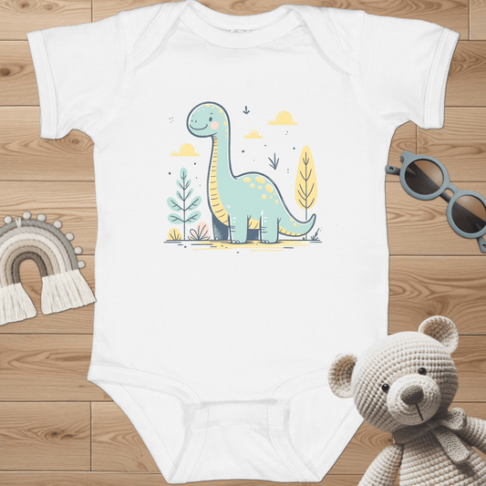 Brachiosaurus Infant Bodysuit